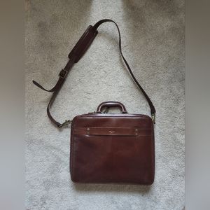 Satchel & Page Genuine Leather Italian Briefcase